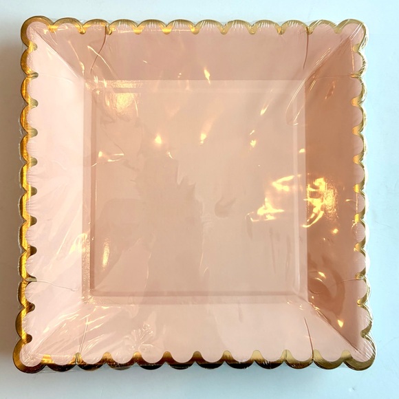 Pink and Gold “She Said Yes” Engagement Party Tableware Set - Picture 6 of 13